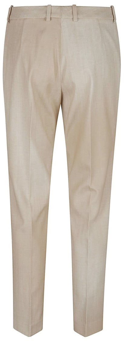 Ermanno Scervino Tailored Trousers With Classic Straight Leg Neutraal