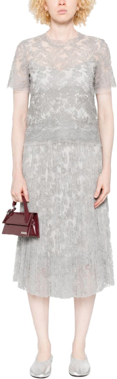 Ermanno Scervino Skirts Clear Blue Blauw