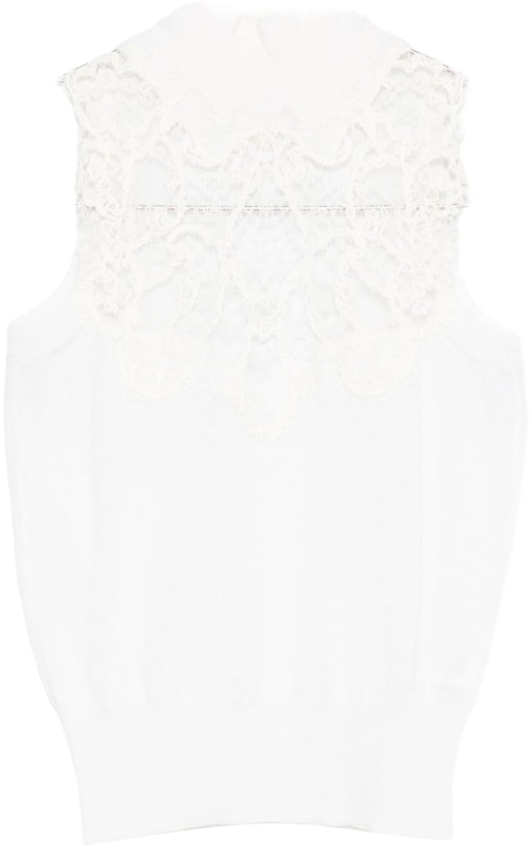 Ermanno Scervino Top White Wit