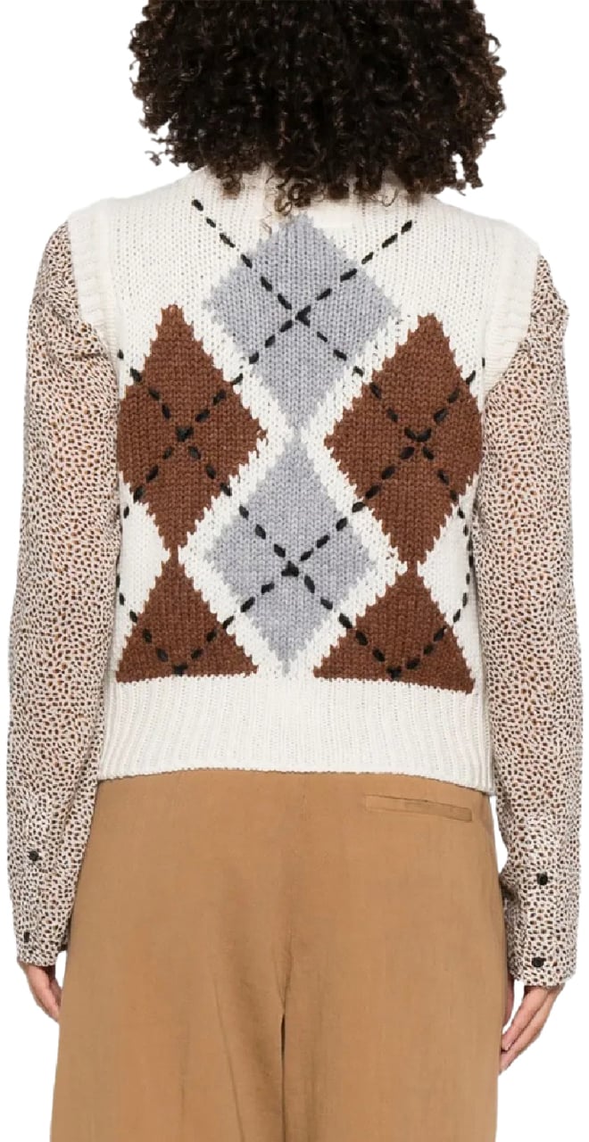 Ermanno Scervino top in maglia divers Divers