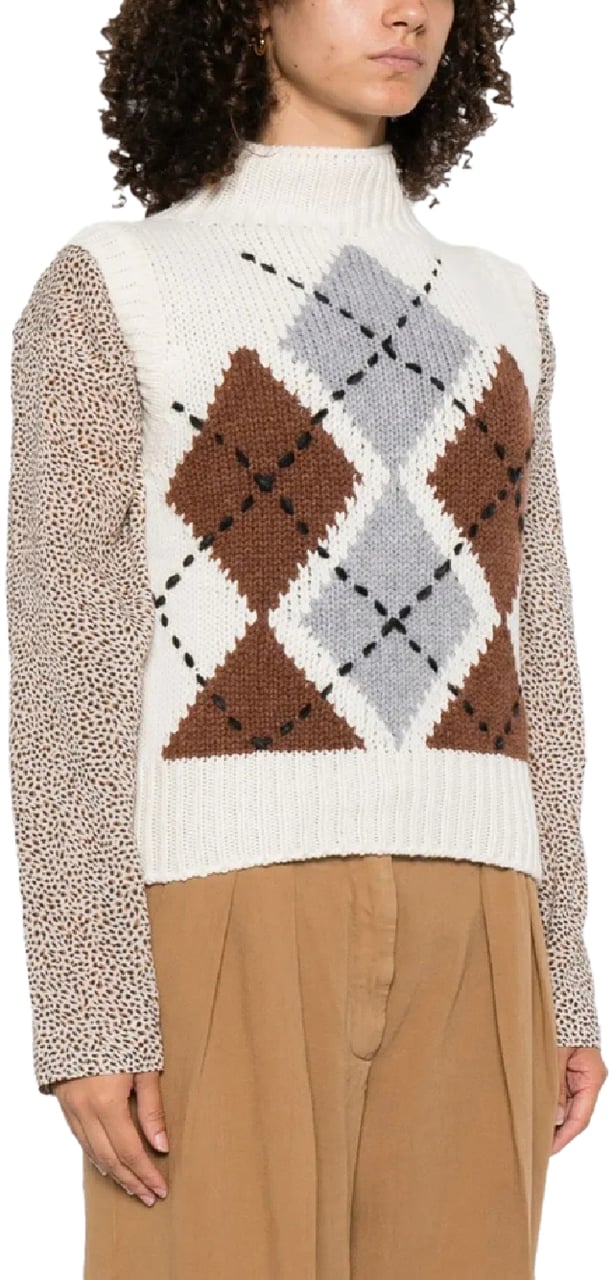 Ermanno Scervino top in maglia divers Divers