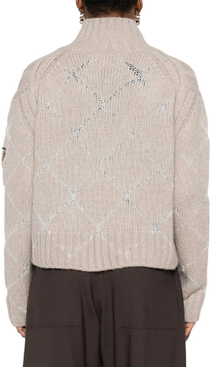 Ermanno Scervino maglia collo alto manica lunga divers Divers