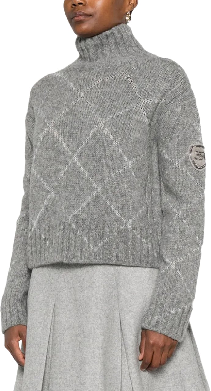 Ermanno Scervino maglia collo alto manica lunga divers Divers