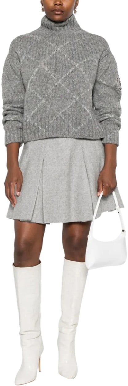 Ermanno Scervino maglia collo alto manica lunga divers Divers