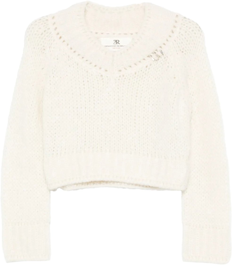 Ermanno Scervino maglia scollo v manica lunga divers Divers