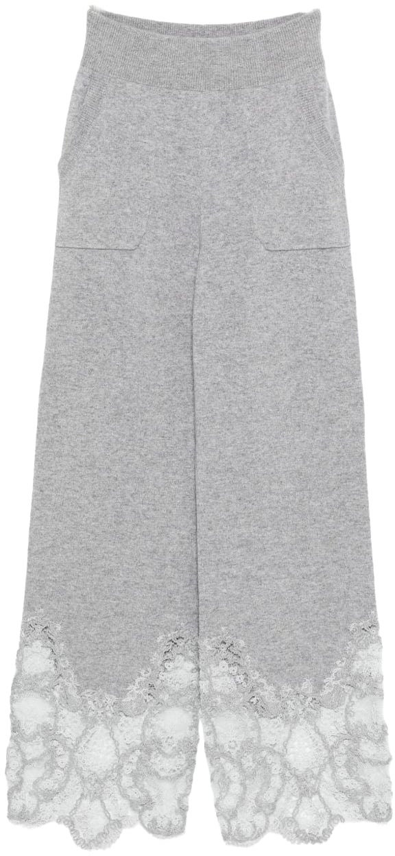 Ermanno Scervino Trousers Grey Grijs