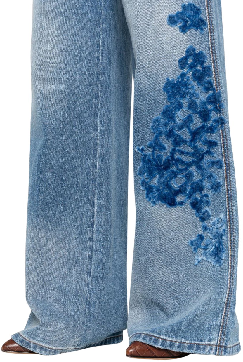 Ermanno Scervino Jeans Clear Blue Blauw