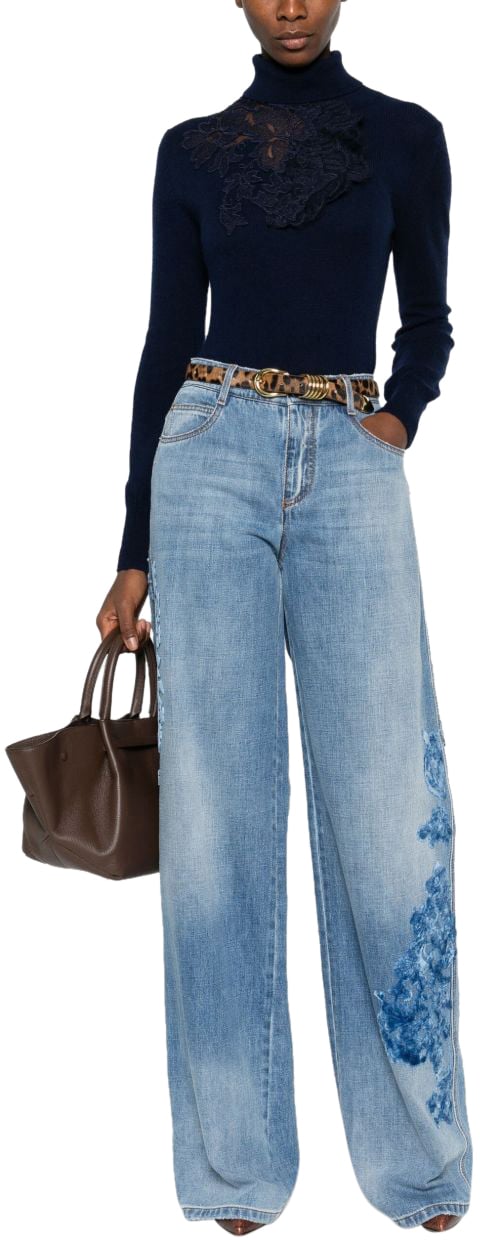 Ermanno Scervino Jeans Clear Blue Blauw