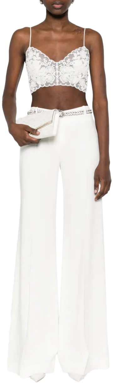 Ermanno Scervino top con ricamo divers Divers