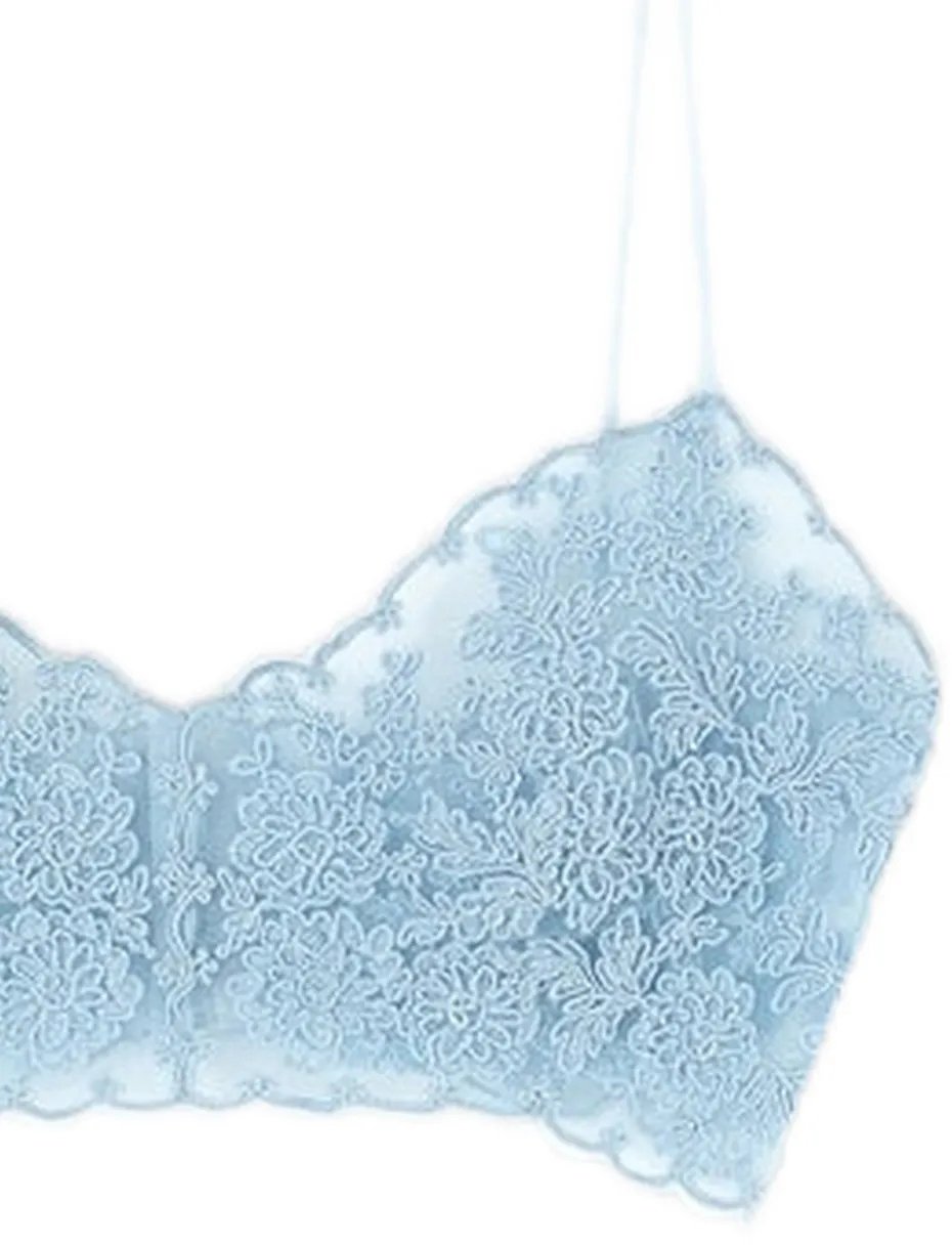 Ermanno Scervino top con ricamo divers Divers