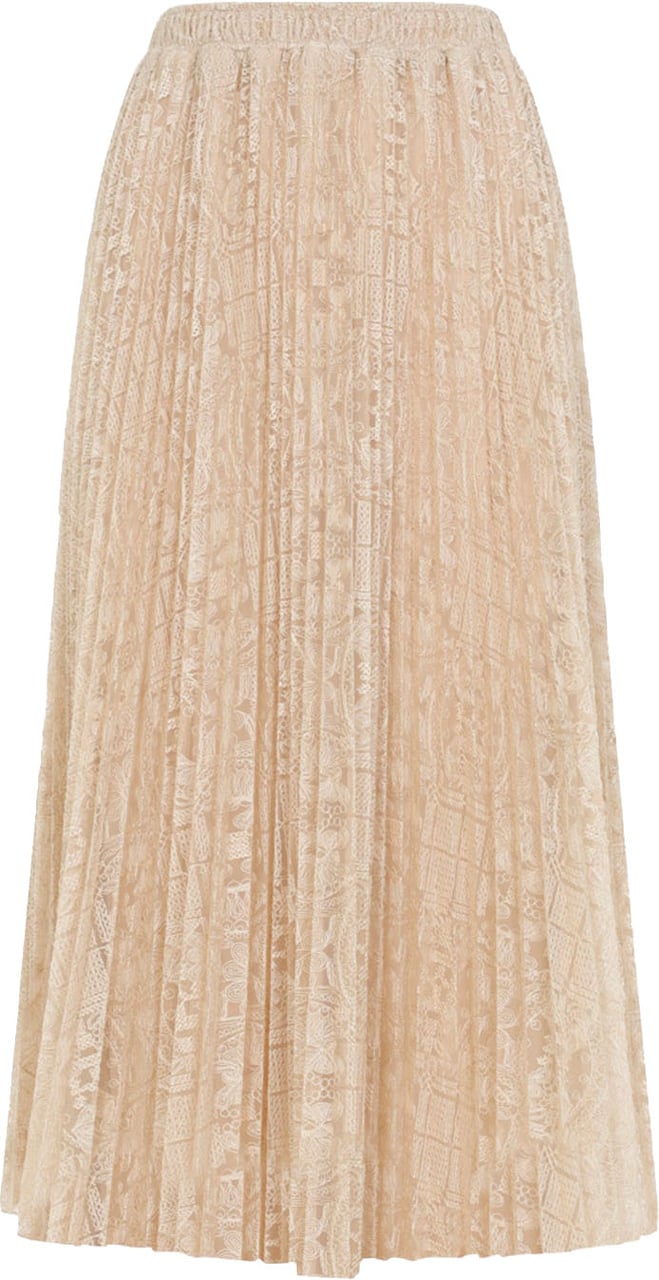 Ermanno Scervino Ermanno Scervino Lace Midi Skirt Divers