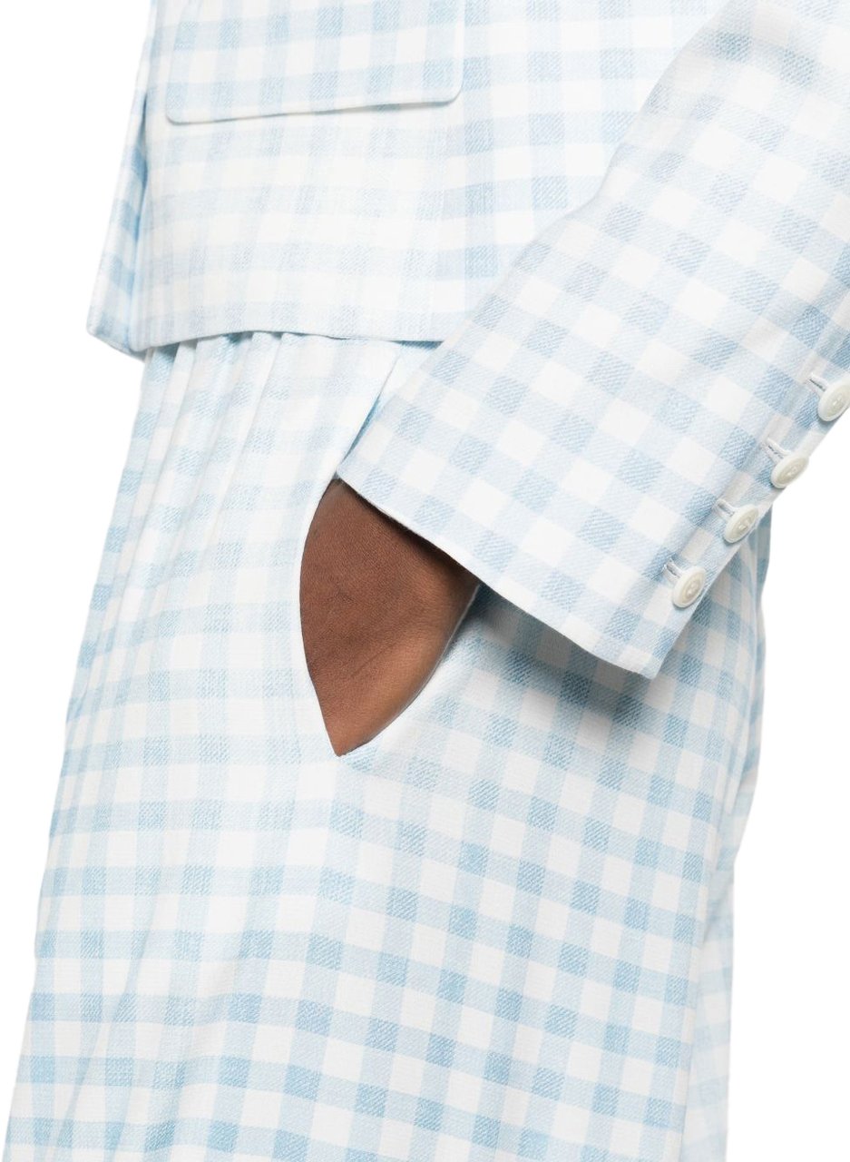 Ermanno Scervino Trousers Clear Blue Blauw