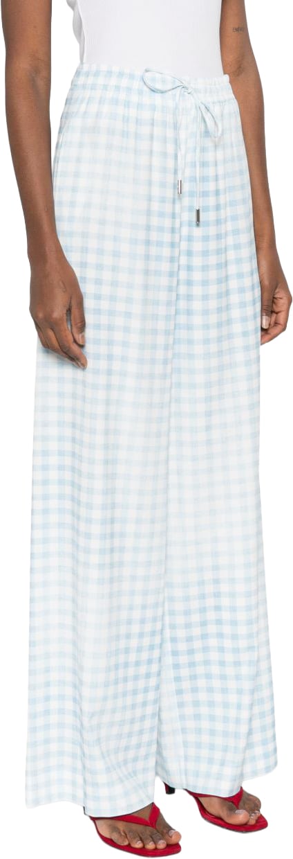 Ermanno Scervino Trousers Light Blue Blauw