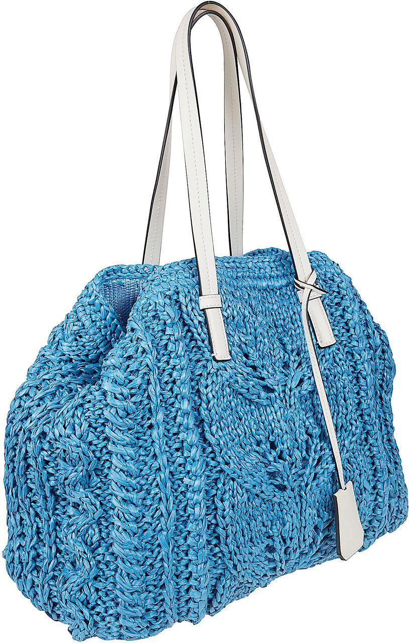 ERMANNO SCERVINO SHOPPING BAG Lichtblauw