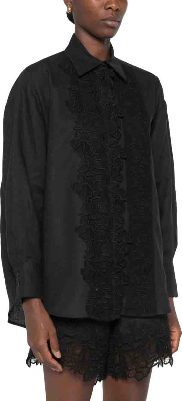 Ermanno Scervino Shirts Black Zwart