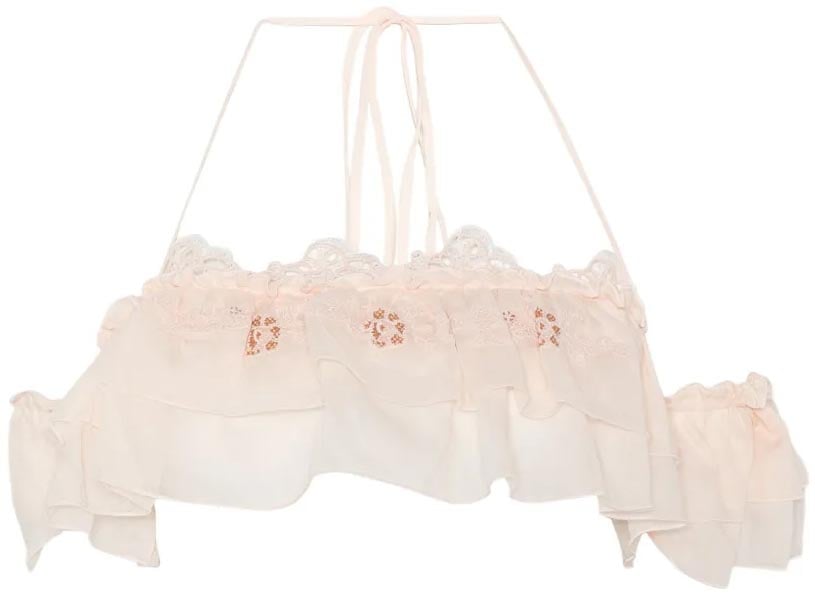 Ermanno Scervino Top Pink Roze