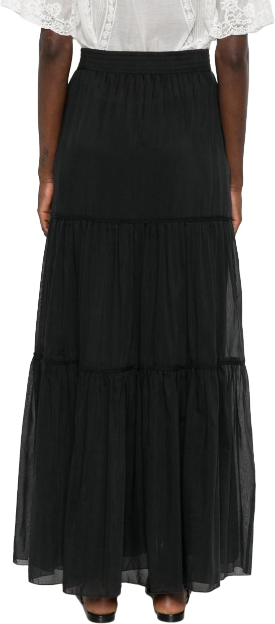 Ermanno Scervino Skirts Black Zwart