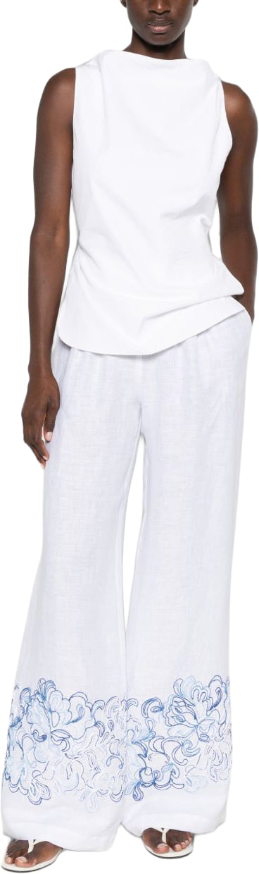 Ermanno Scervino Trousers White Wit