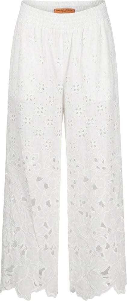 Ermanno Scervino Trousers Bianco Wit