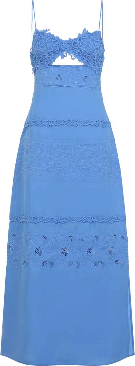 Ermanno Scervino Life Sleeveless Midi Dress Divers