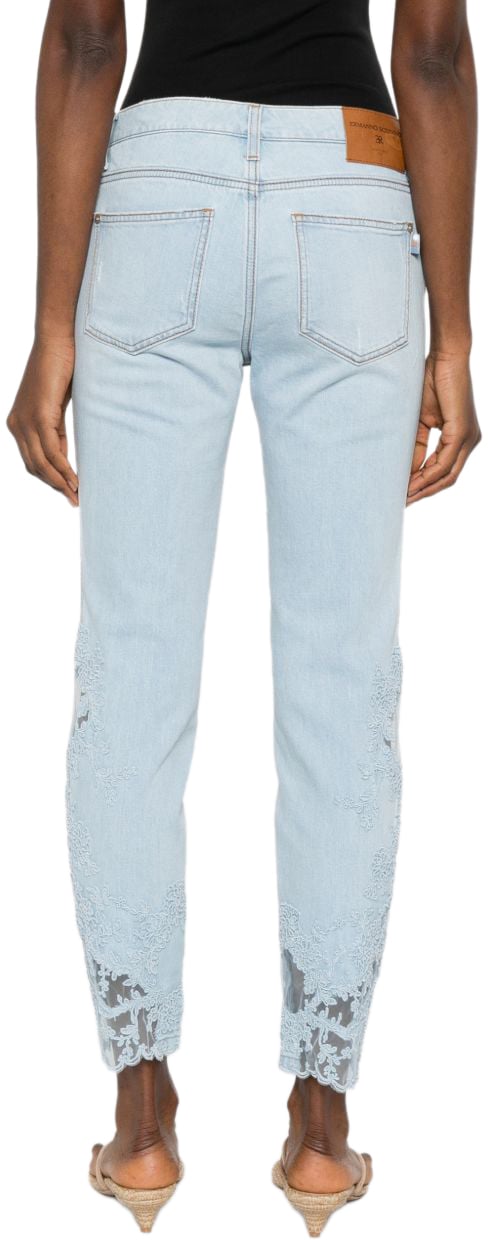 Ermanno Scervino Jeans Clear Blue Blauw