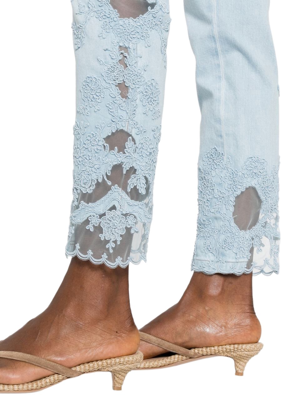 Ermanno Scervino Jeans Clear Blue Blauw