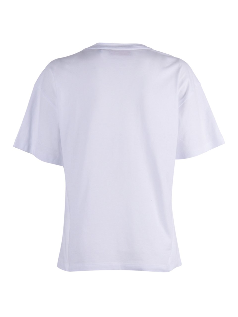 Ermanno Scervino White Short Sleeve Embroidered T-Shirt Wit