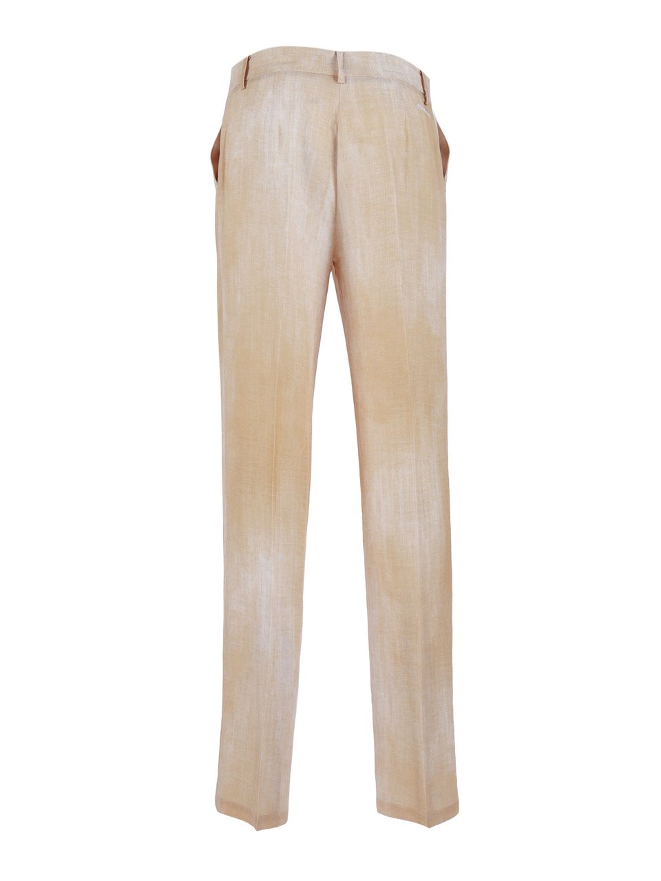Ermanno Scervino Tailored Straight Leg Straight-Leg Pants Neutraal