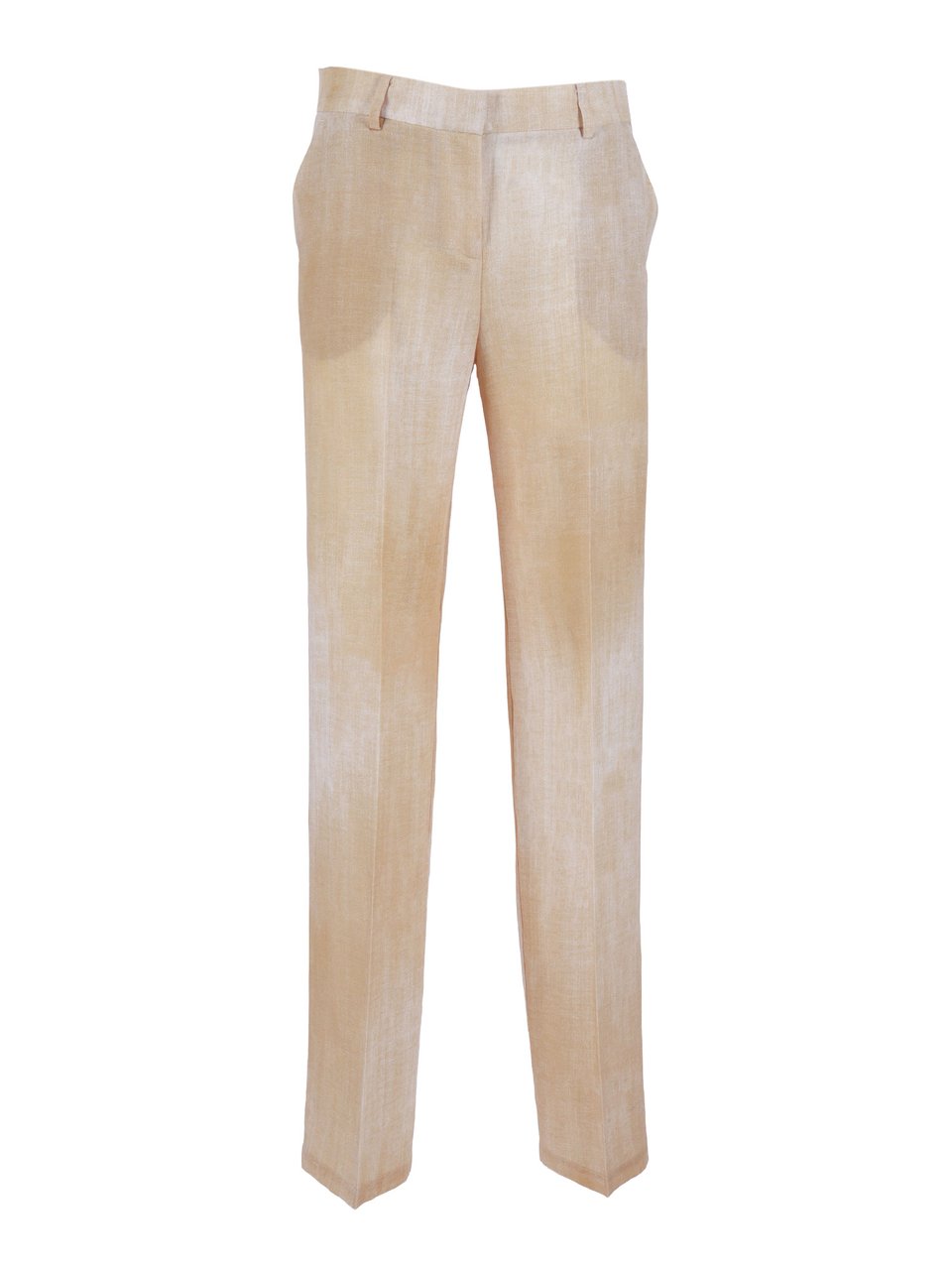 Ermanno Scervino Tailored Straight Leg Straight-Leg Pants Neutraal