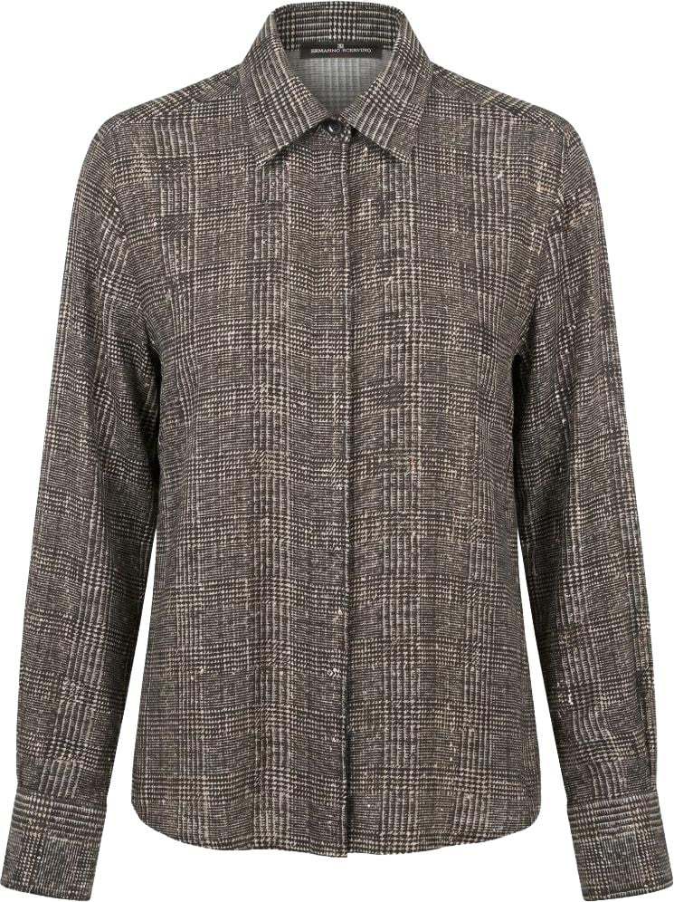 Ermanno Scervino Shirts Grey Taupe