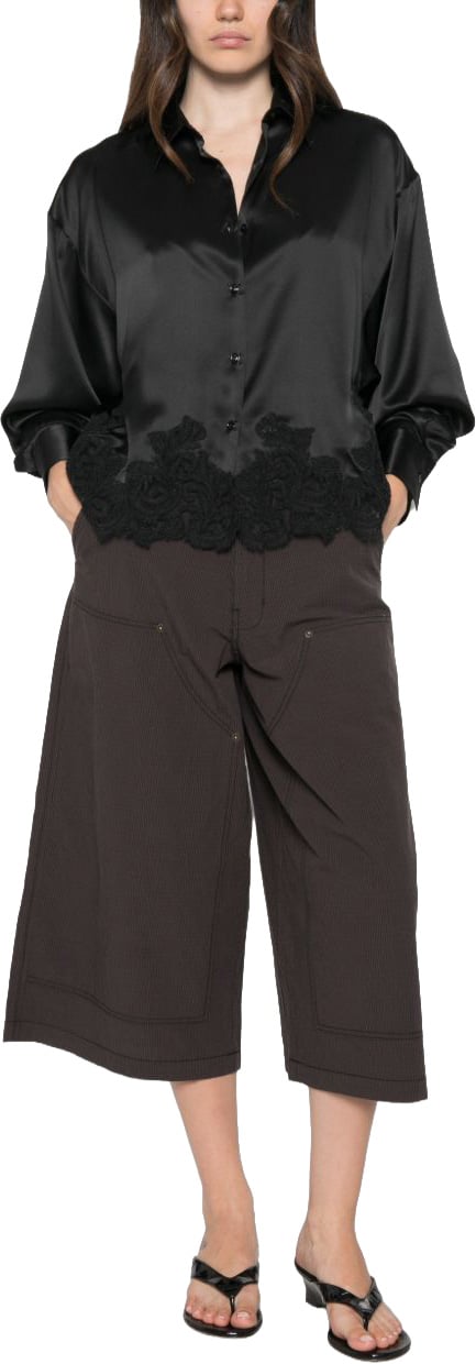 Ermanno Scervino Shirts Black Zwart