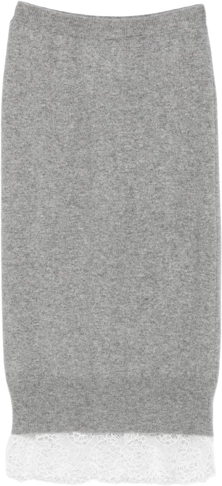 Ermanno Scervino Skirts Grey Grijs