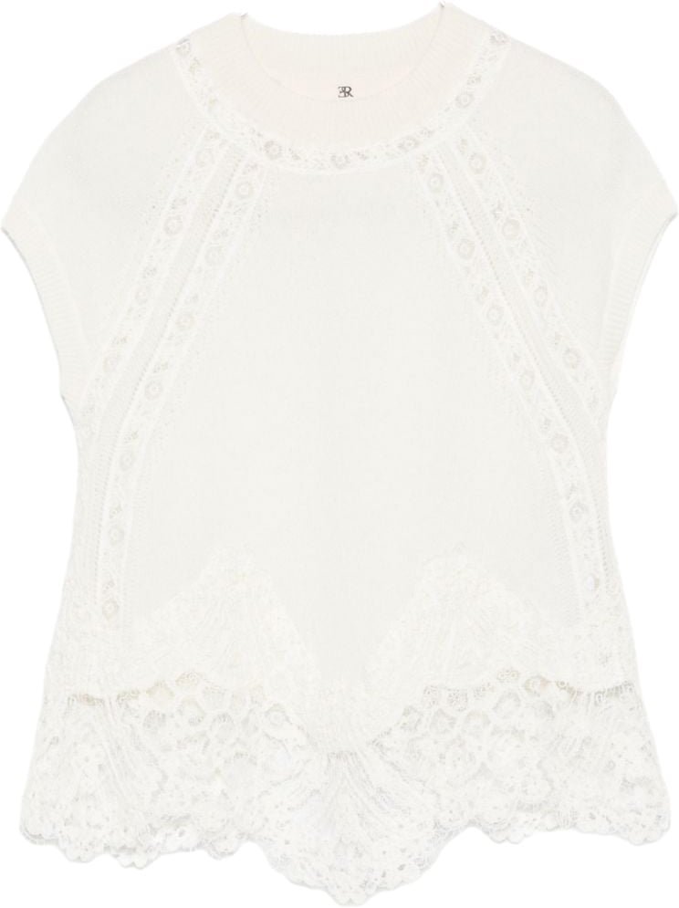 Ermanno Scervino Top White Wit