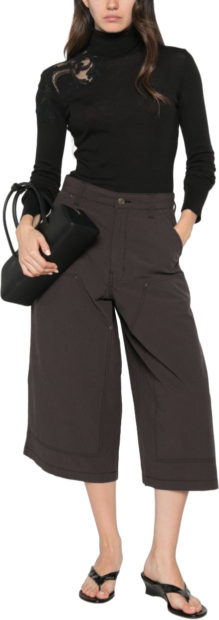 Ermanno Scervino Sweaters Black Zwart