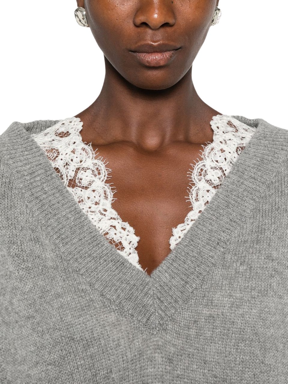 Ermanno Scervino Dresses Grey Grijs