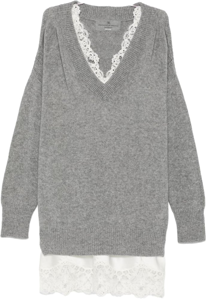 Ermanno Scervino Dresses Grey Grijs
