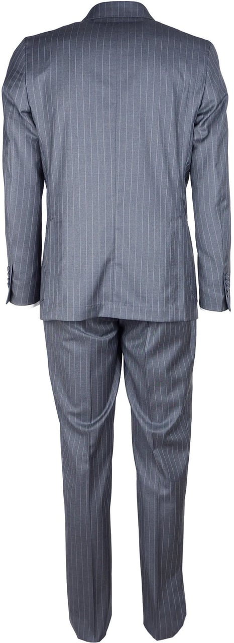Ermenegildo Zegna Ermenegildo Zegna Fabric Suit Grey Man Dierenprint