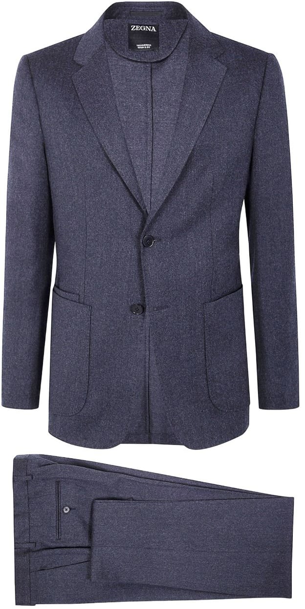 Ermenegildo Zegna Dresses Grey Grijs