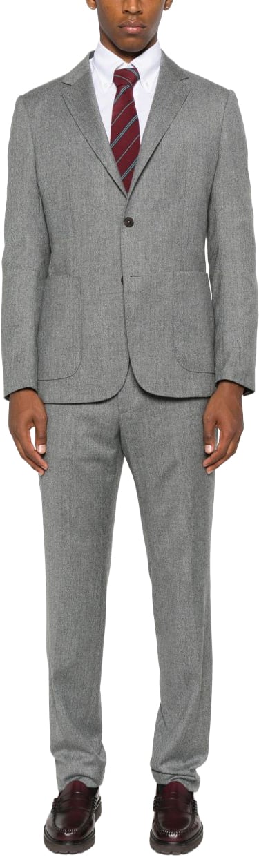 Ermenegildo Zegna Dresses Grey Grijs