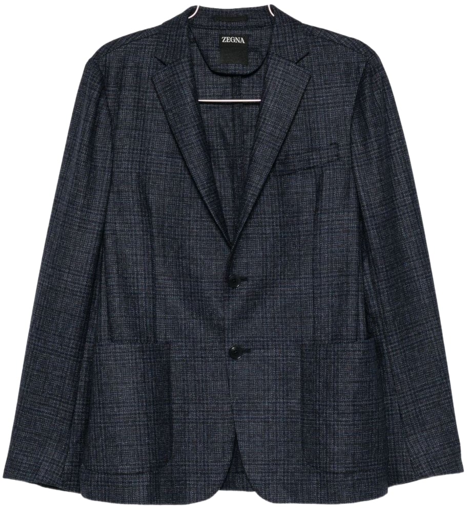 Ermenegildo Zegna Jackets Blue Blauw