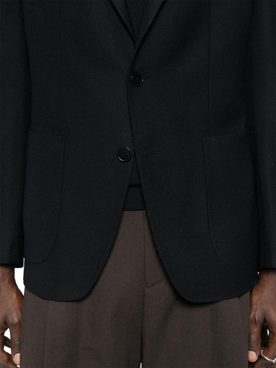 Ermenegildo Zegna Jackets Black Zwart
