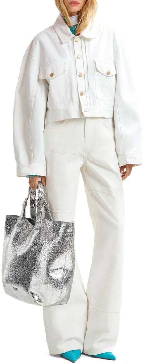 Essentiel Antwerp ESSENTIEL ANTWERP HASTER JEANS Wit