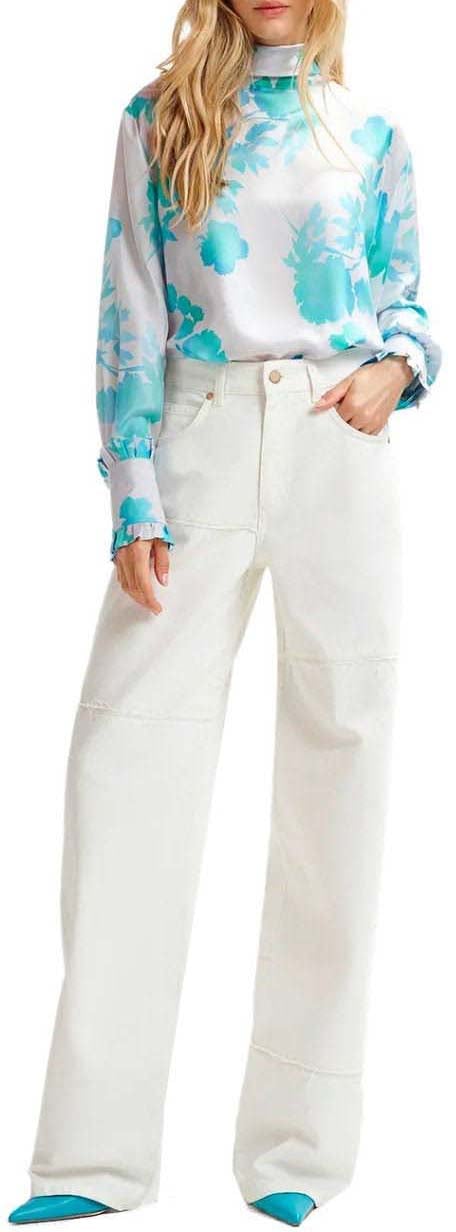 Essentiel Antwerp ESSENTIEL ANTWERP HASTER JEANS Wit