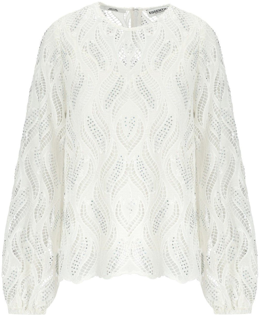 Essentiel Antwerp ESSENTIEL ANTWERP HANOVER BLOUSE Wit