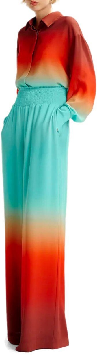 Essentiel Antwerp ESSENTIEL ANTWERP HUG TIE DYE PANTS Oranje