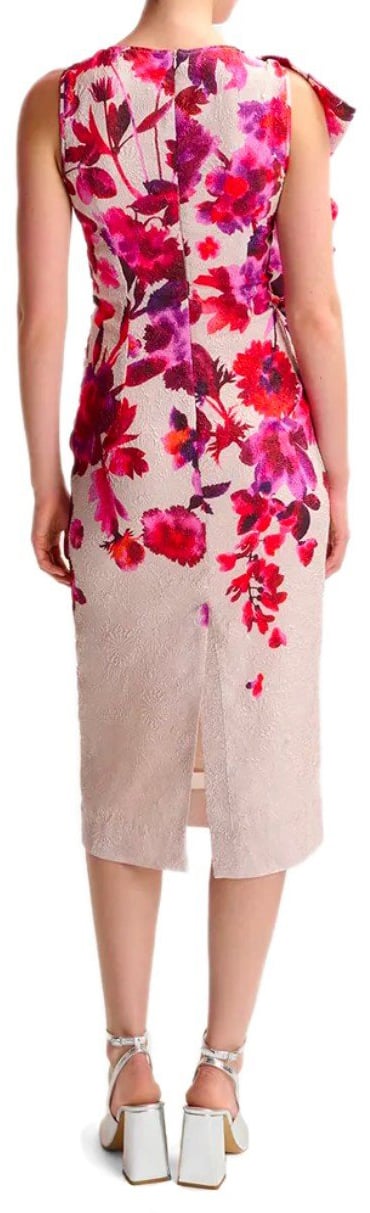 Essentiel Antwerp ESSENTIEL ANTWERP HAYLEIGH MIDI DRESS Roze