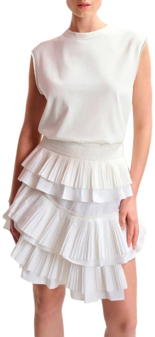 Essentiel Antwerp ESSENTIEL ANTWERP HUPAUL MINI SKIRT Wit