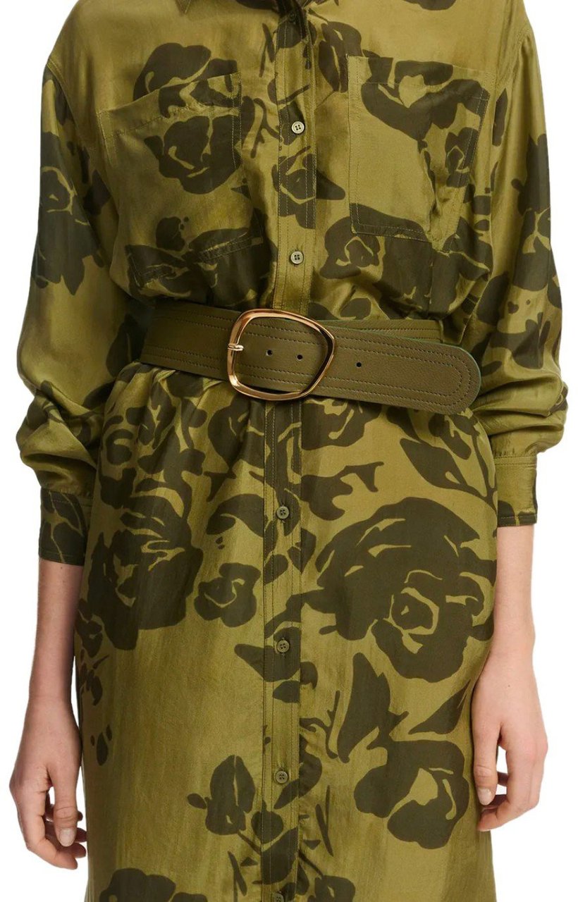 Essentiel Antwerp ESSENTIEL ANTWERP FRESCAL KHAKI BELT Groen