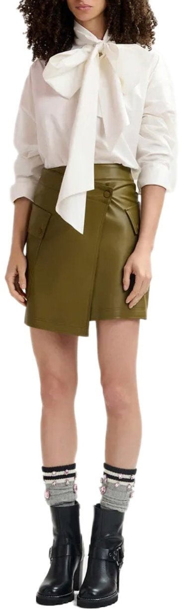 Essentiel Antwerp ESSENTIEL ANTWERP GRADUAL OLIVE SKIRT Groen