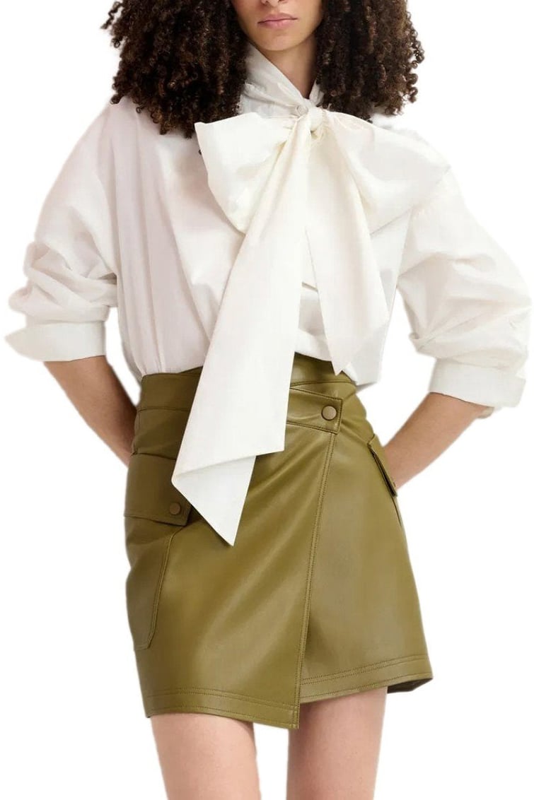 Essentiel Antwerp ESSENTIEL ANTWERP GRADUAL OLIVE SKIRT Groen